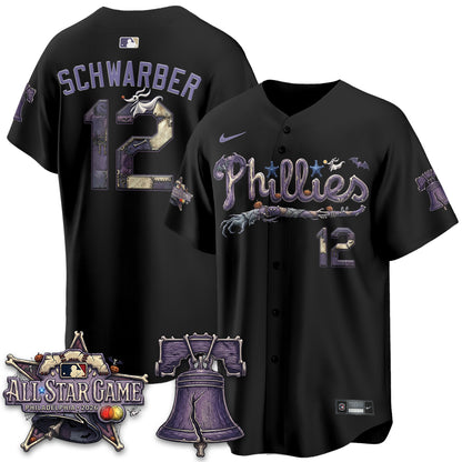Philadelphia Phillies Nightmare Edition Vapor Jersey - Printed