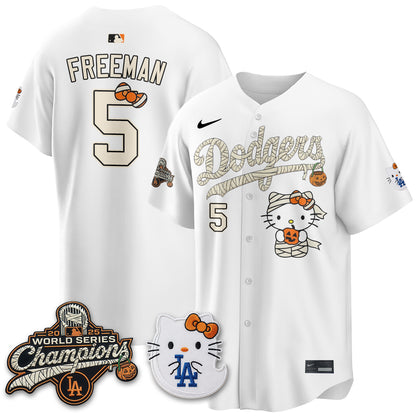 Los Angeles Dodgers Halloween 2026 Vapor Jersey V2- Stitched