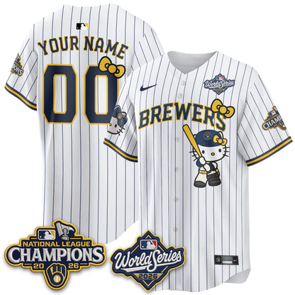 MIL 2026 NL Champions x Meow KT Custom Vapor Jersey - Stitched