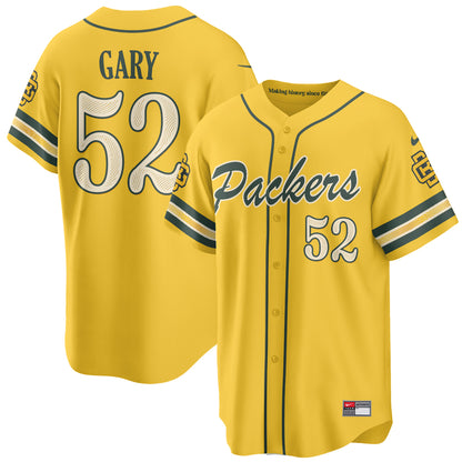 Green Bay Packers 2026 Rivalries Baseball Vapor Jersey - Stitched