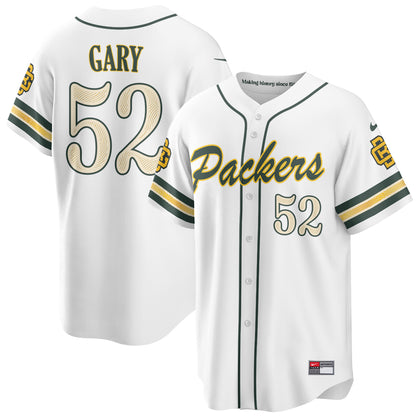 Green Bay Packers 2026 Rivalries Baseball Vapor Jersey - Stitched