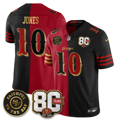 SF “Rivalries” Vapor Limited Jersey - Faithful To The Bay Patch - All Stitched