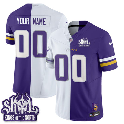 MIN Split Edition Vapor Custom Jersey - Stitched