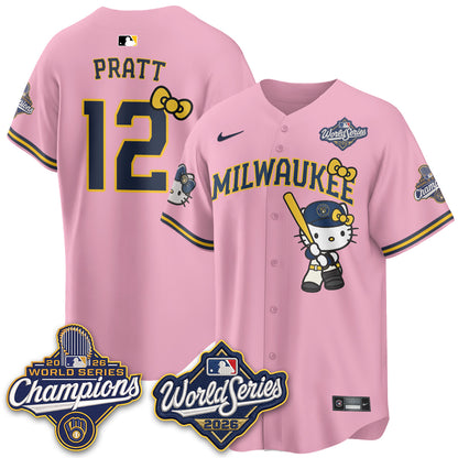 MIL 2026 WS Champions x Meow KT Vapor Jersey - Stitched
