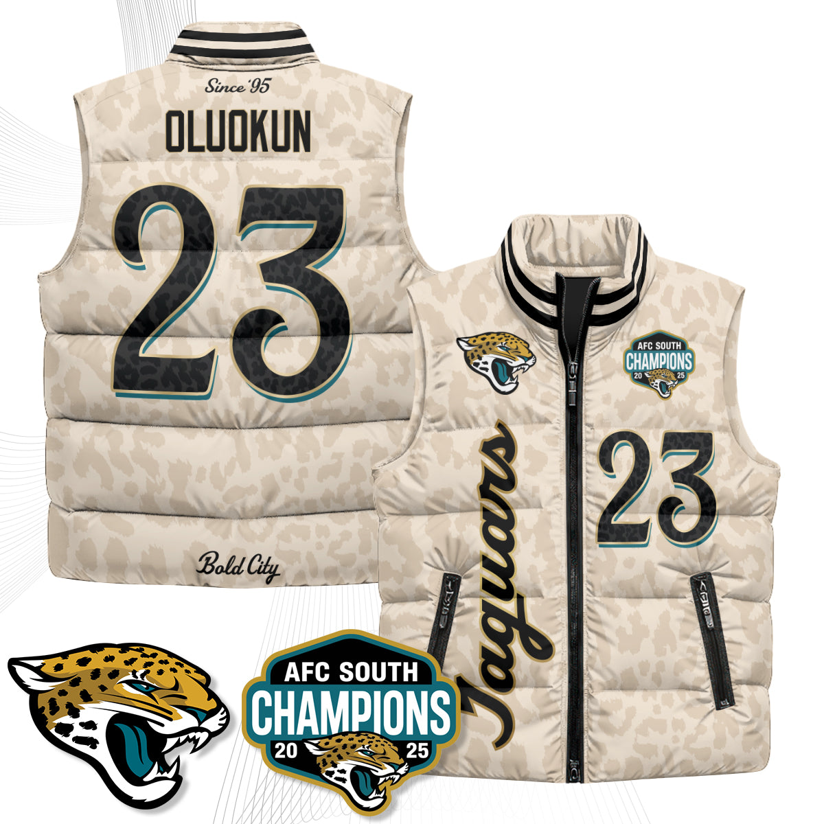 DET 2026 Rivalries Puffer Vest - Printed