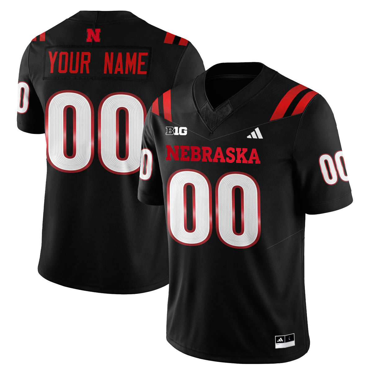 Nebraska Huskers 2026 "The Fire Rises" Vapor Custom Jersey - Stitched