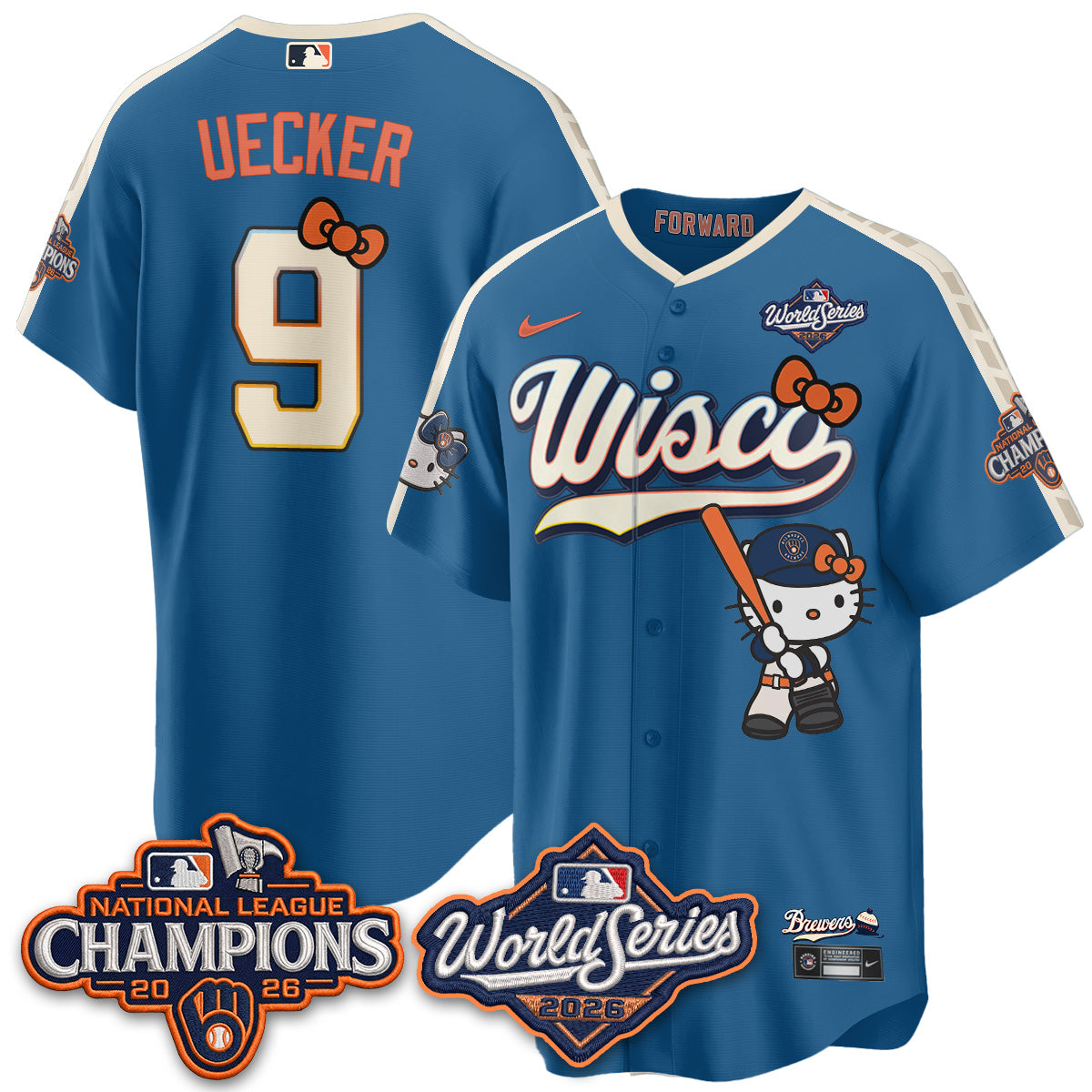 MIL 2026 NL Champions x Meow KT Vapor Jersey - Stitched