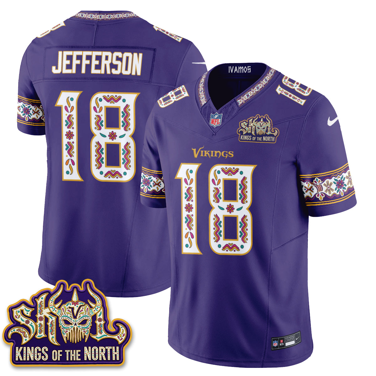 MIN  Latino Heritage Month Vapor Jersey - Stitched