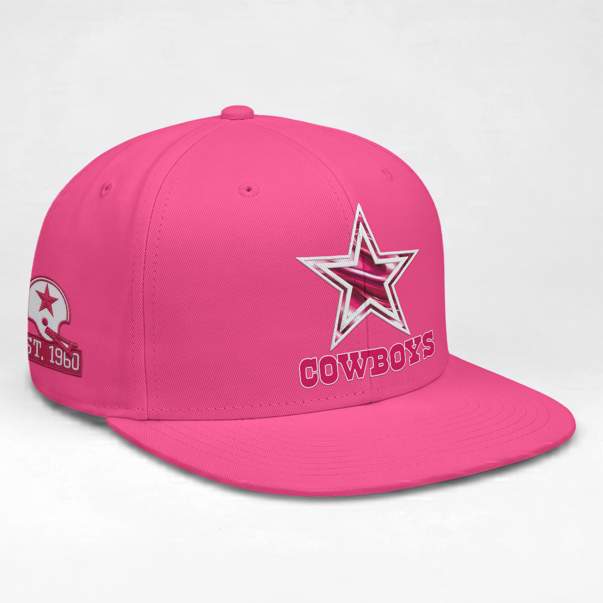 DAL Breast Cancer Awareness Edition Snapback Cap - Printed