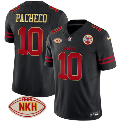 Men's Chiefs NKH Patch 2023 Vapor Limited Jersey - All Stitched