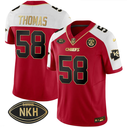 Men's Chiefs NKH Patch 2023 Vapor Limited Jersey - All Stitched