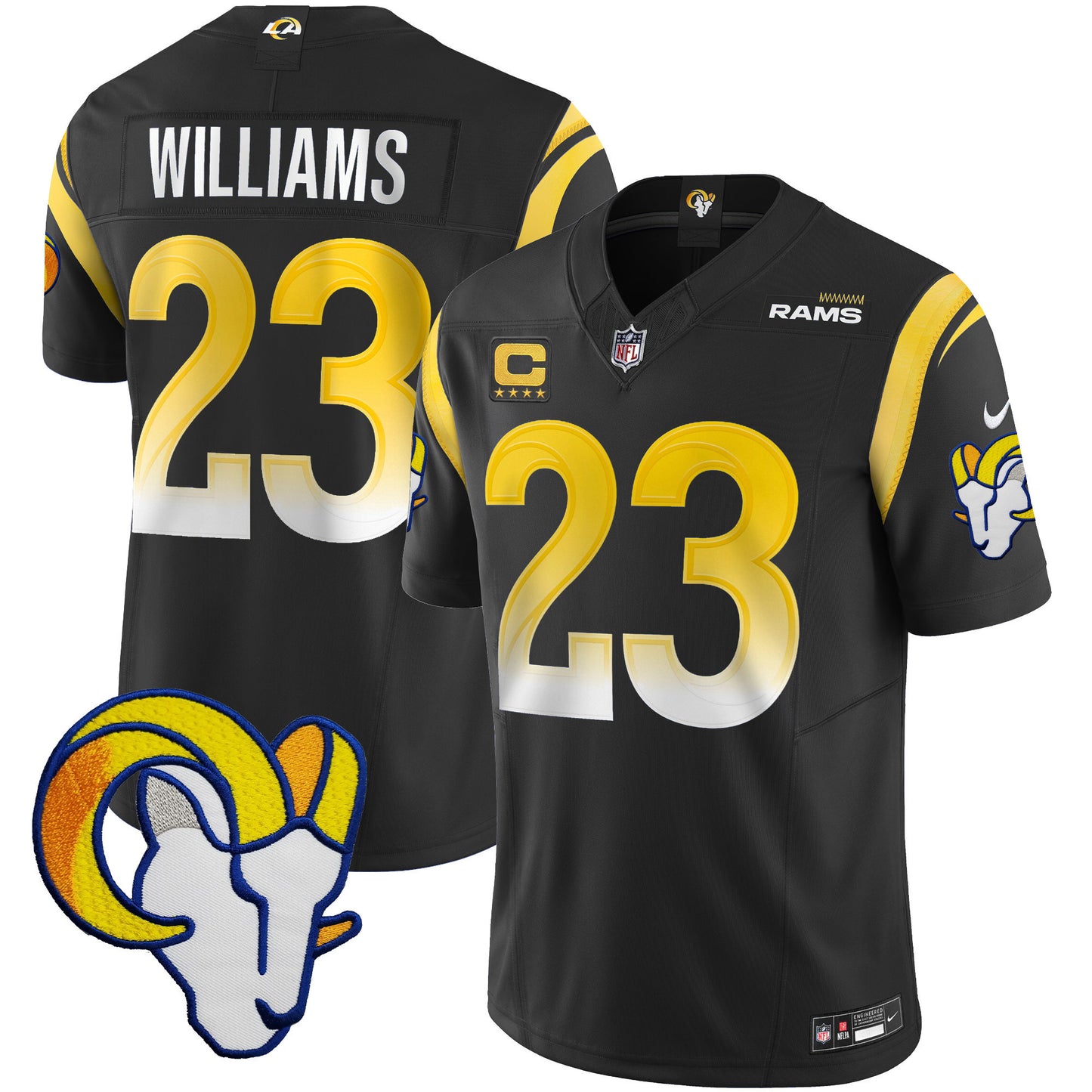 Men's Rams Vapor Limited Jersey V2 - All Stitched