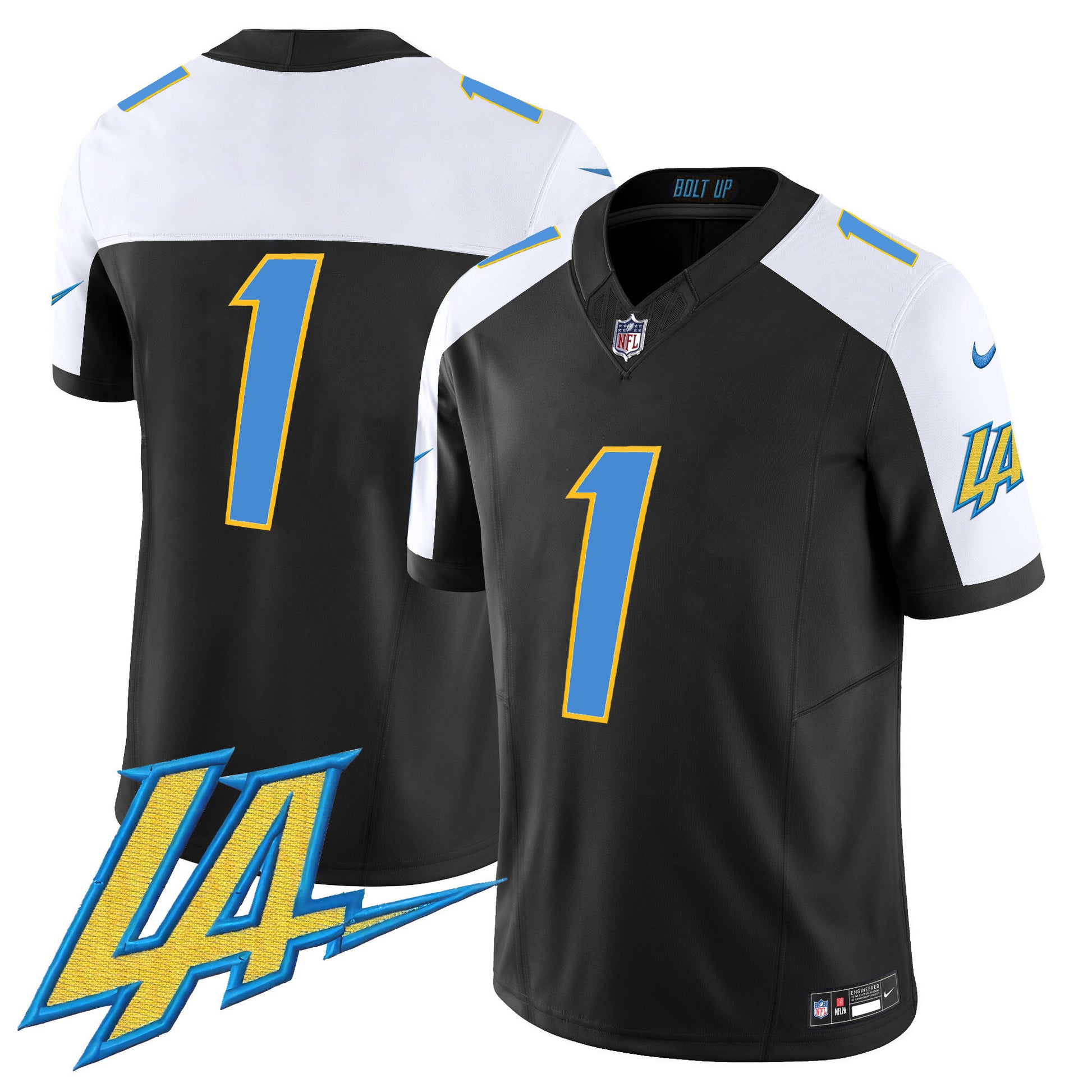 Men's Chargers Vapor Limited Jersey V2 - All Stitched
