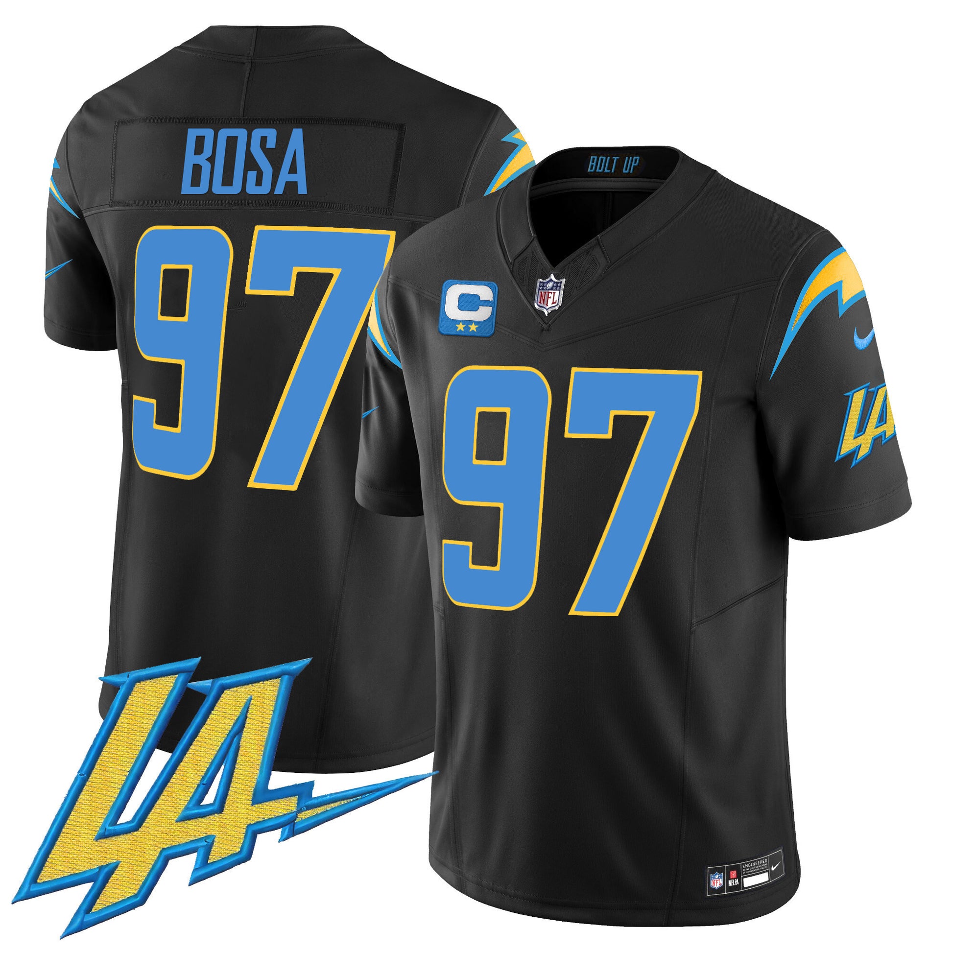 Men's Chargers Vapor Limited Jersey V2 - All Stitched