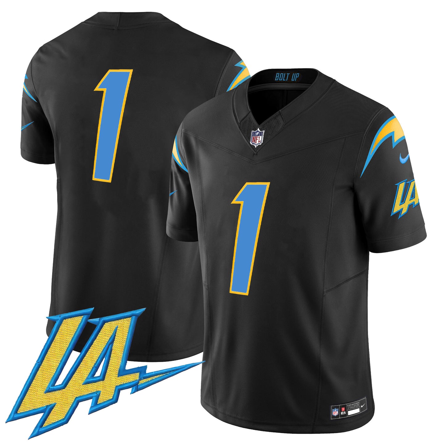 Men's Chargers Vapor Limited Jersey V2 - All Stitched