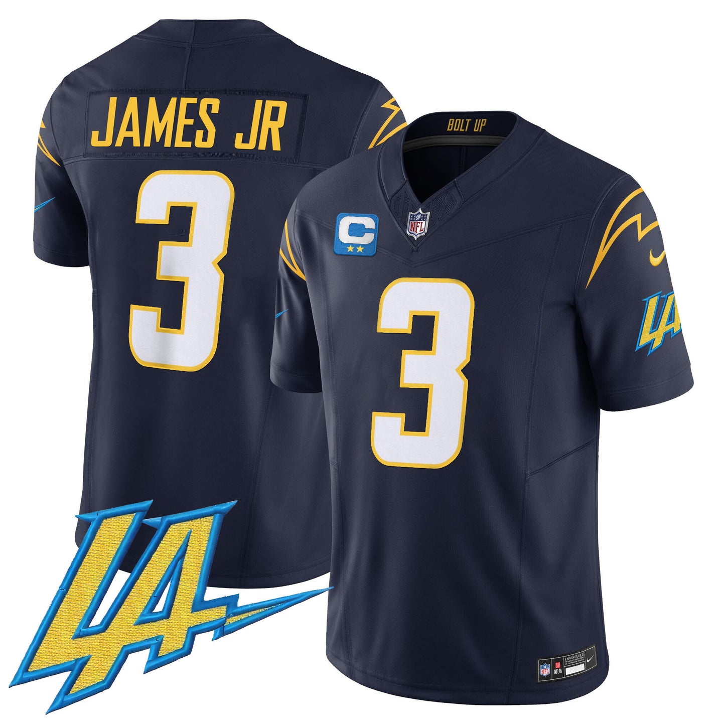 Men's Chargers Vapor Limited Jersey V2 - All Stitched