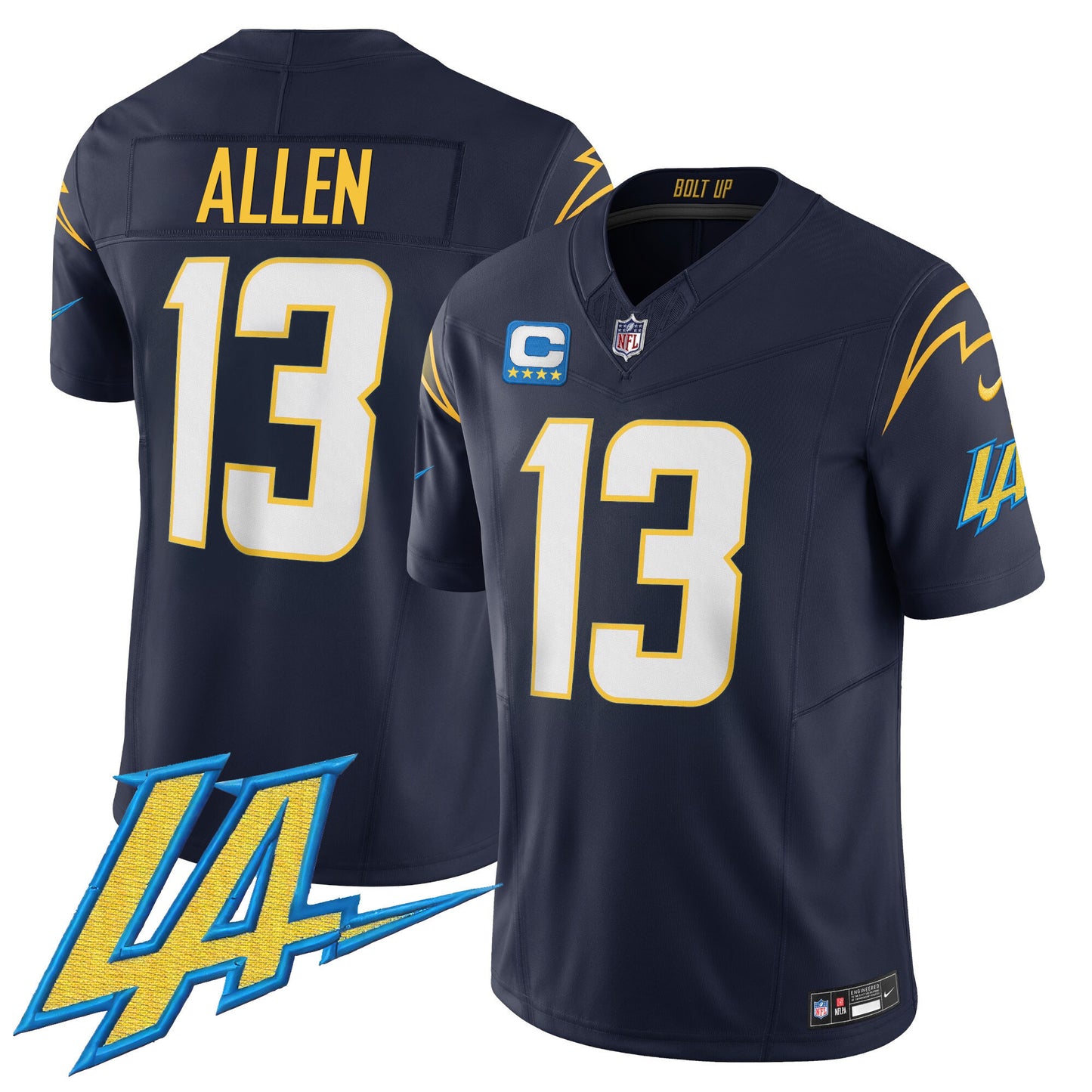 Men's Chargers Vapor Limited Jersey V2 - All Stitched