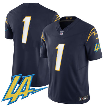 Men's Chargers Vapor Limited Jersey V2 - All Stitched
