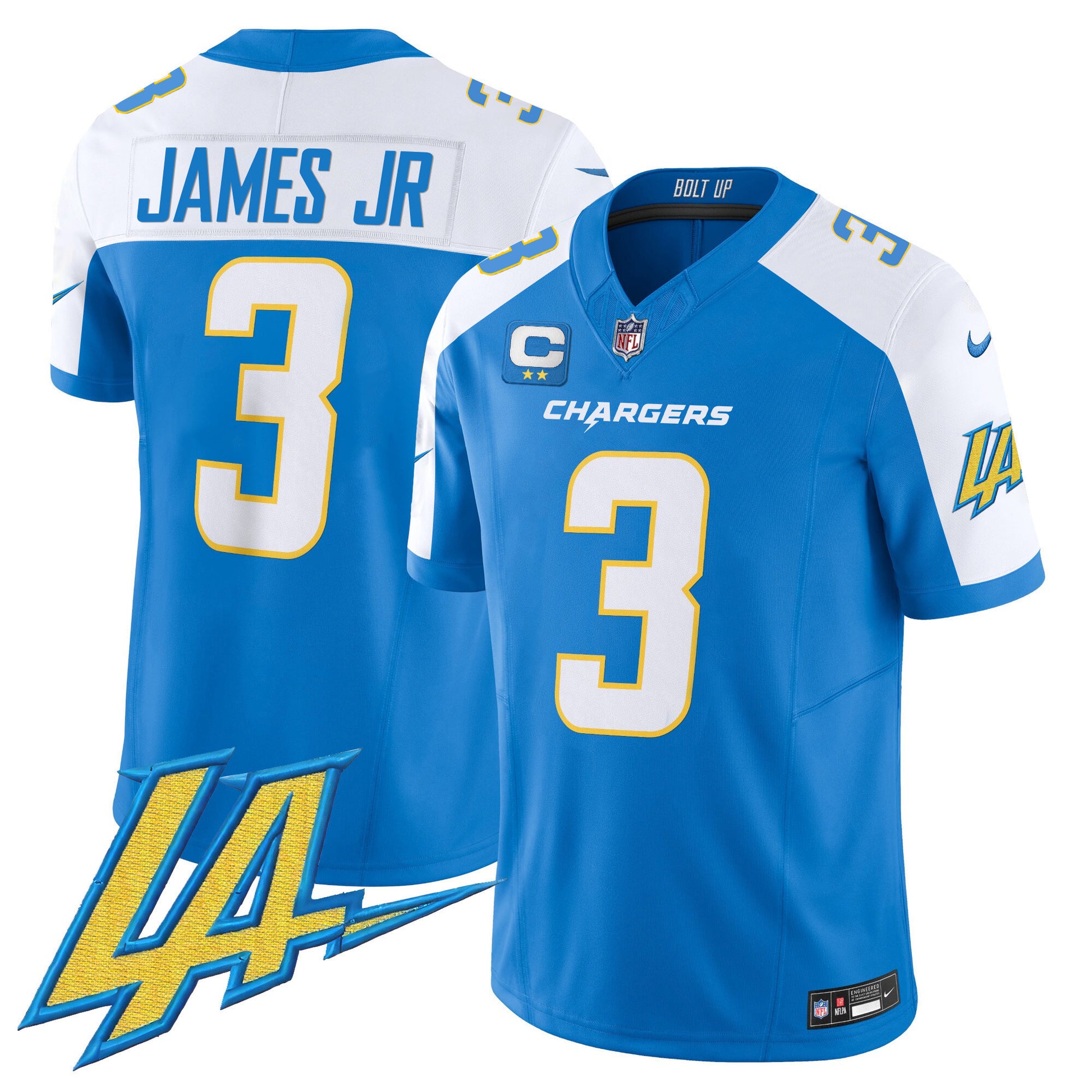 Men's Chargers Vapor Limited Jersey V2 - All Stitched