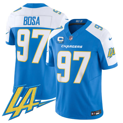 Men's Chargers Vapor Limited Jersey V2 - All Stitched