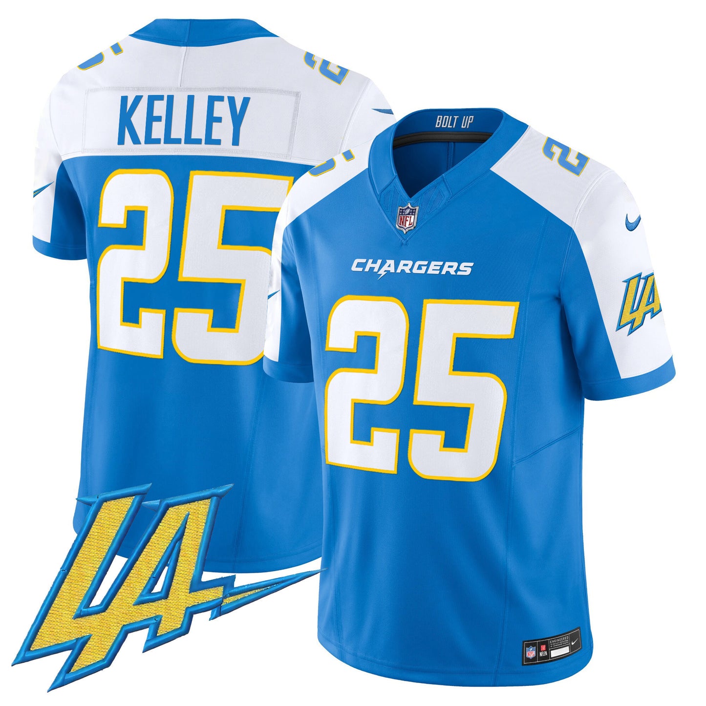Men's Chargers Vapor Limited Jersey V2 - All Stitched