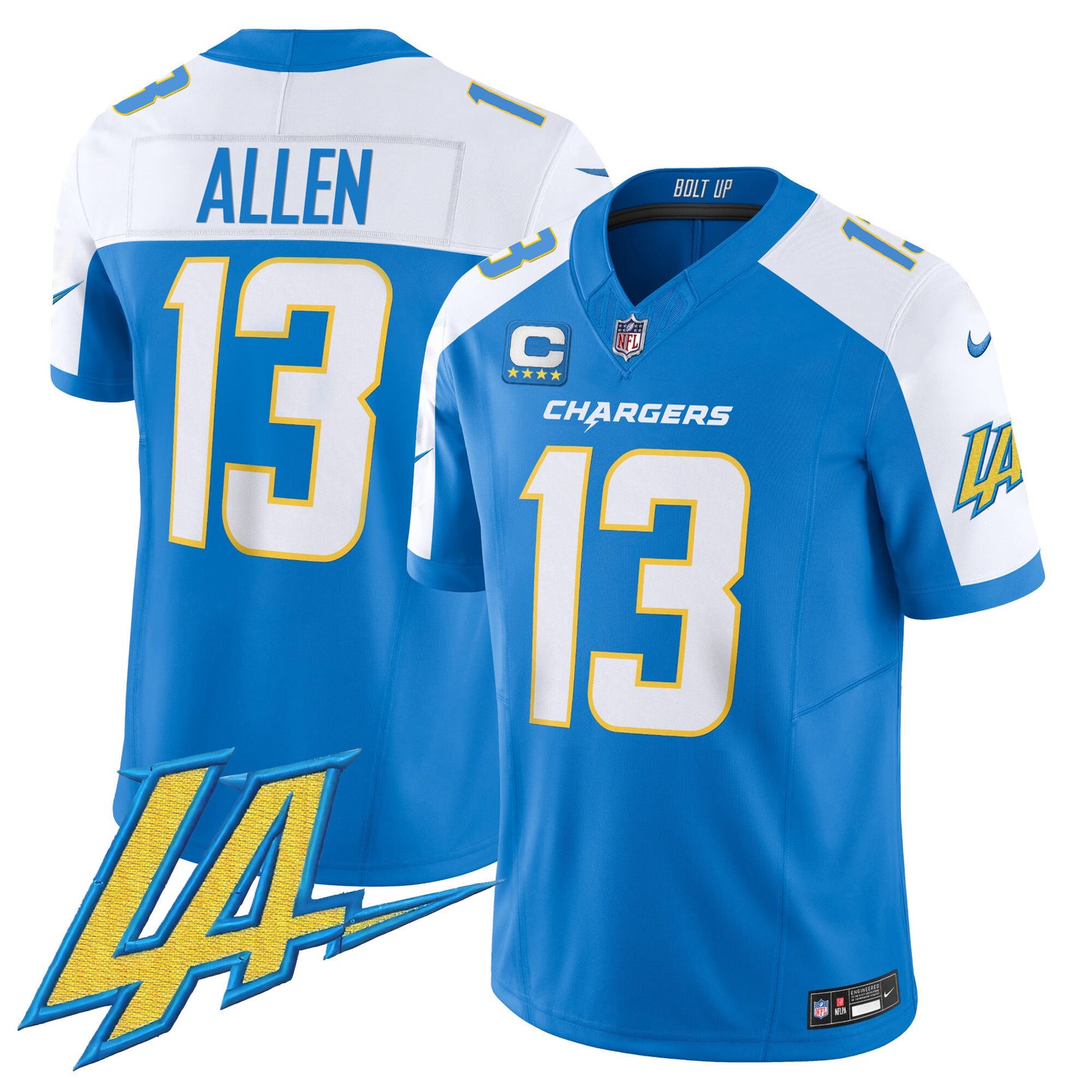 Men's Chargers Vapor Limited Jersey V2 - All Stitched
