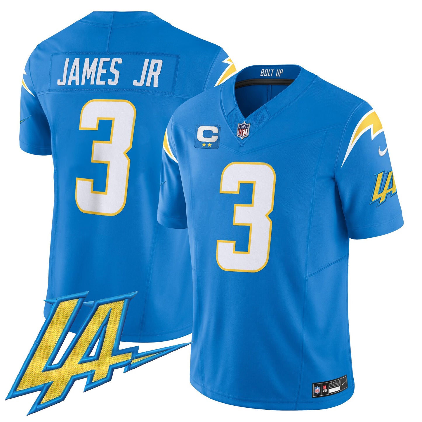 Men's Chargers Vapor Limited Jersey V2 - All Stitched