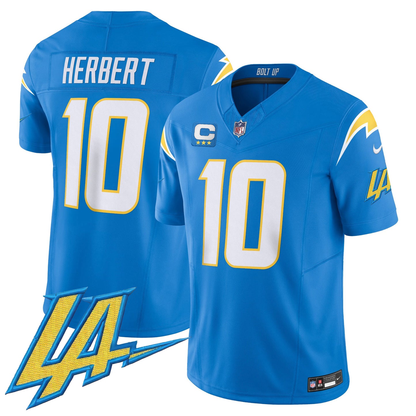 Men's Chargers Vapor Limited Jersey V2 - All Stitched