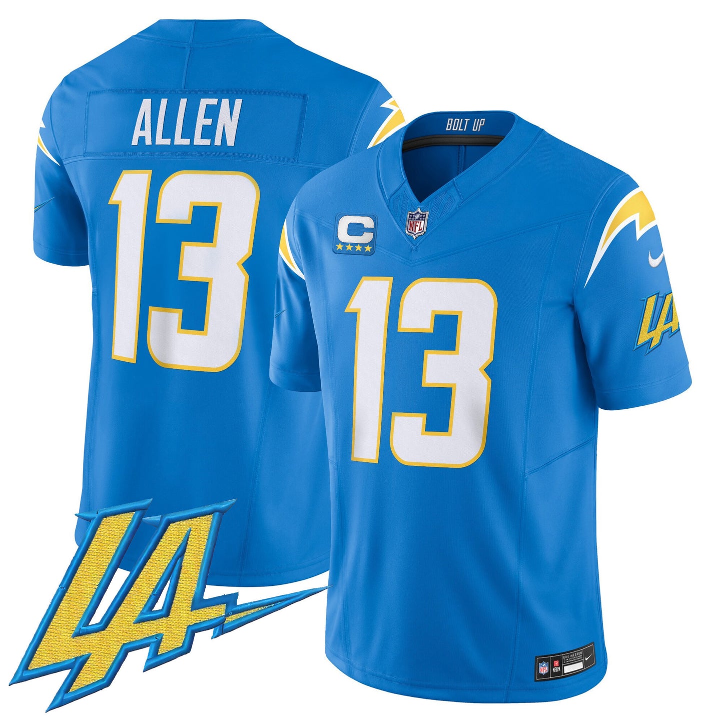 Men's Chargers Vapor Limited Jersey V2 - All Stitched