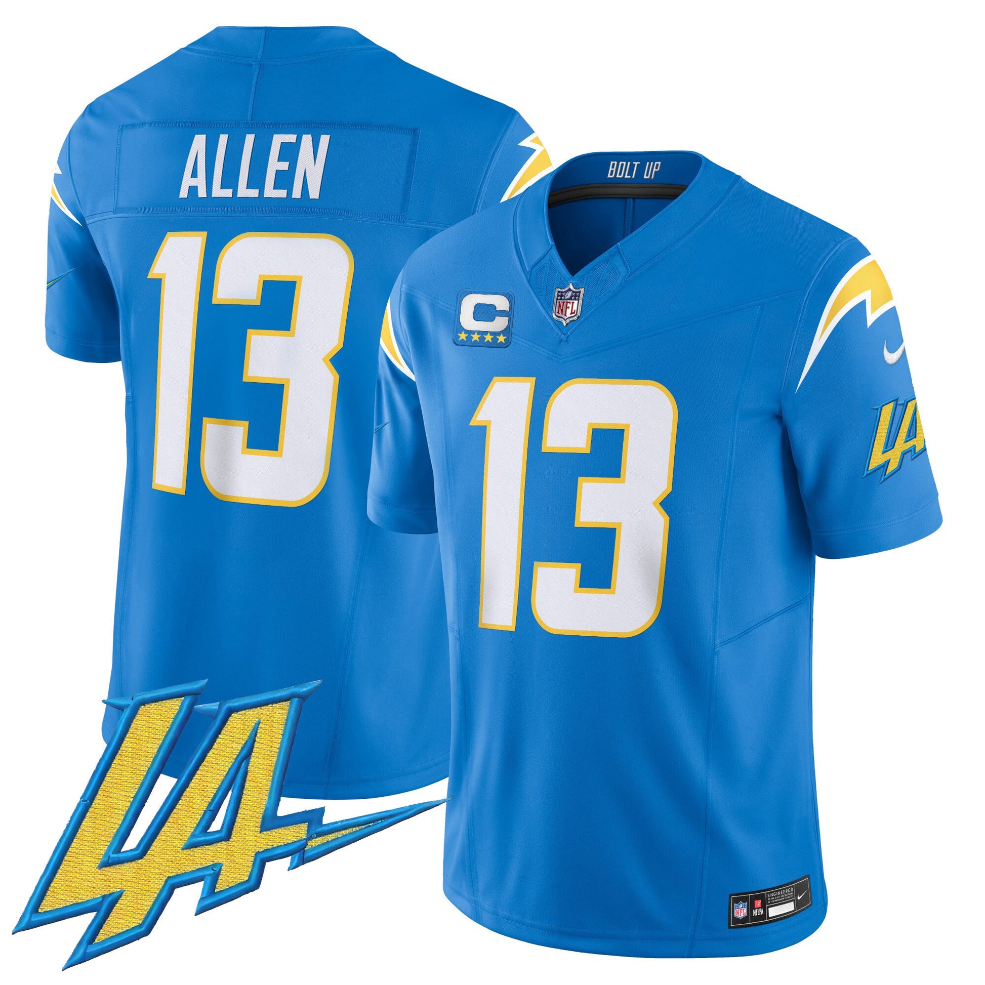 Men's Chargers Vapor Limited Jersey V2 - All Stitched