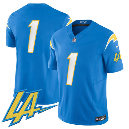 Men's Chargers Vapor Limited Jersey V2 - All Stitched