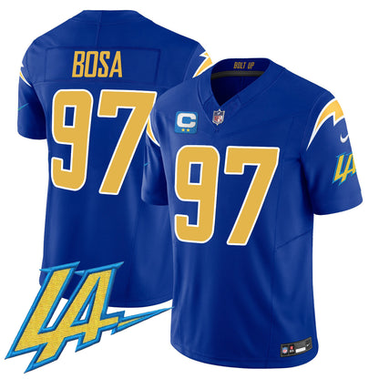 Men's Chargers Vapor Limited Jersey V2 - All Stitched