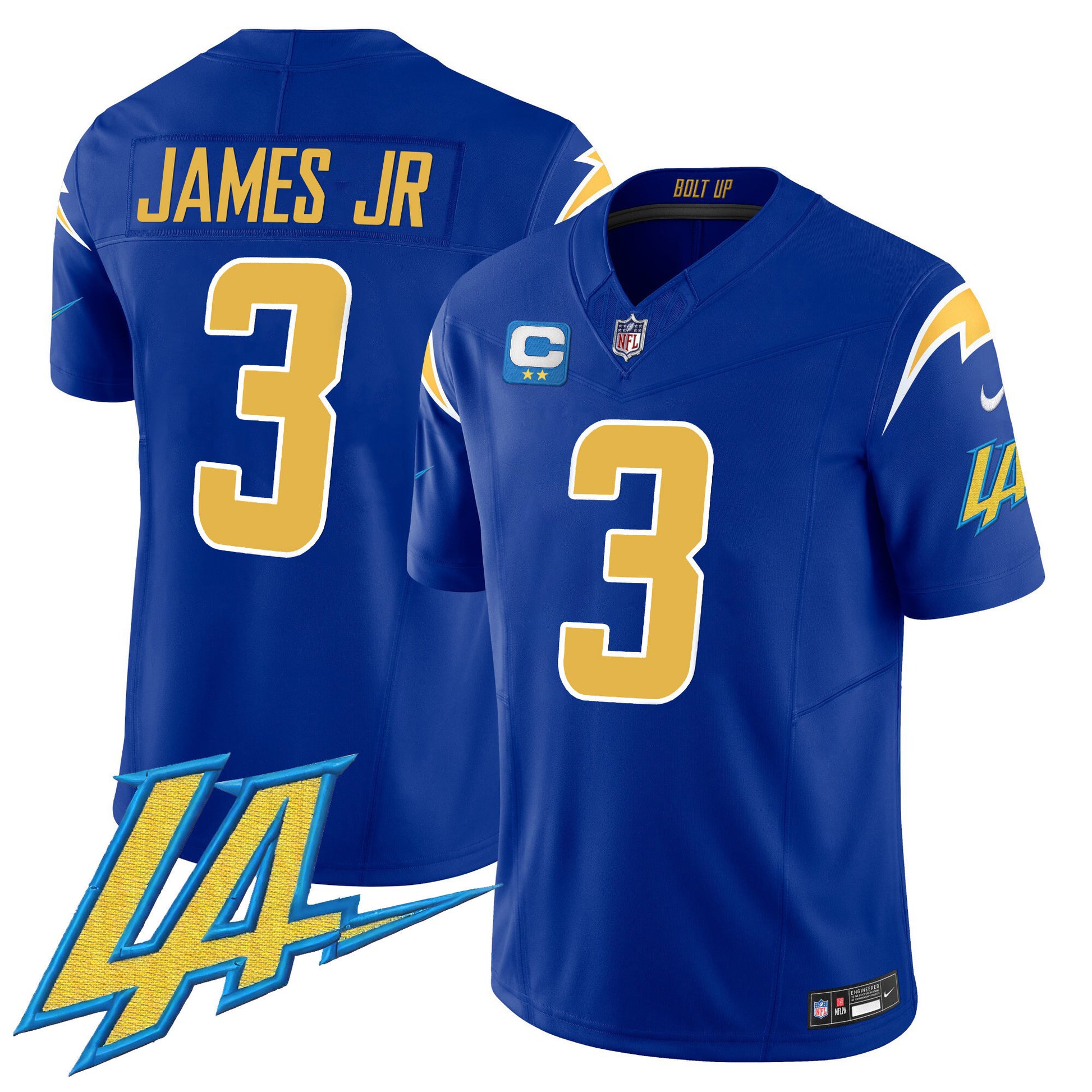 Men's Chargers Vapor Limited Jersey V2 - All Stitched