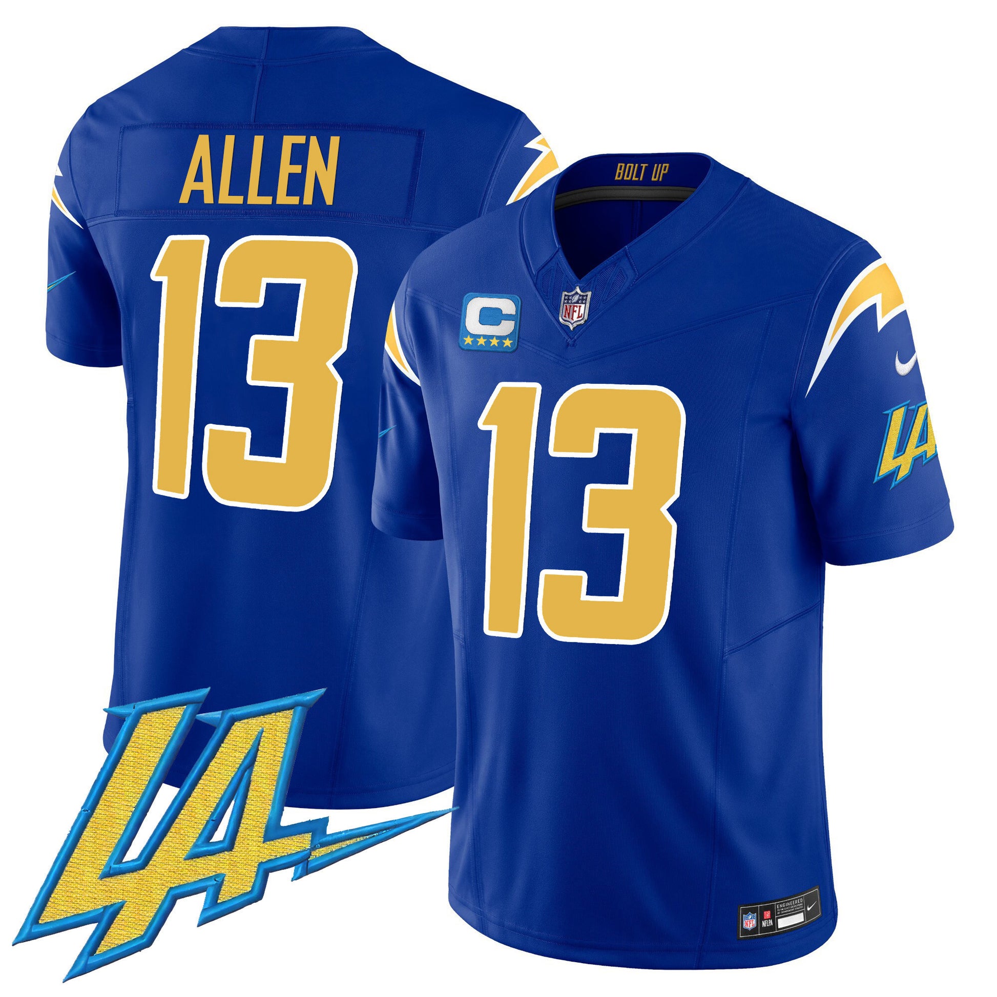 Men's Chargers Vapor Limited Jersey V2 - All Stitched