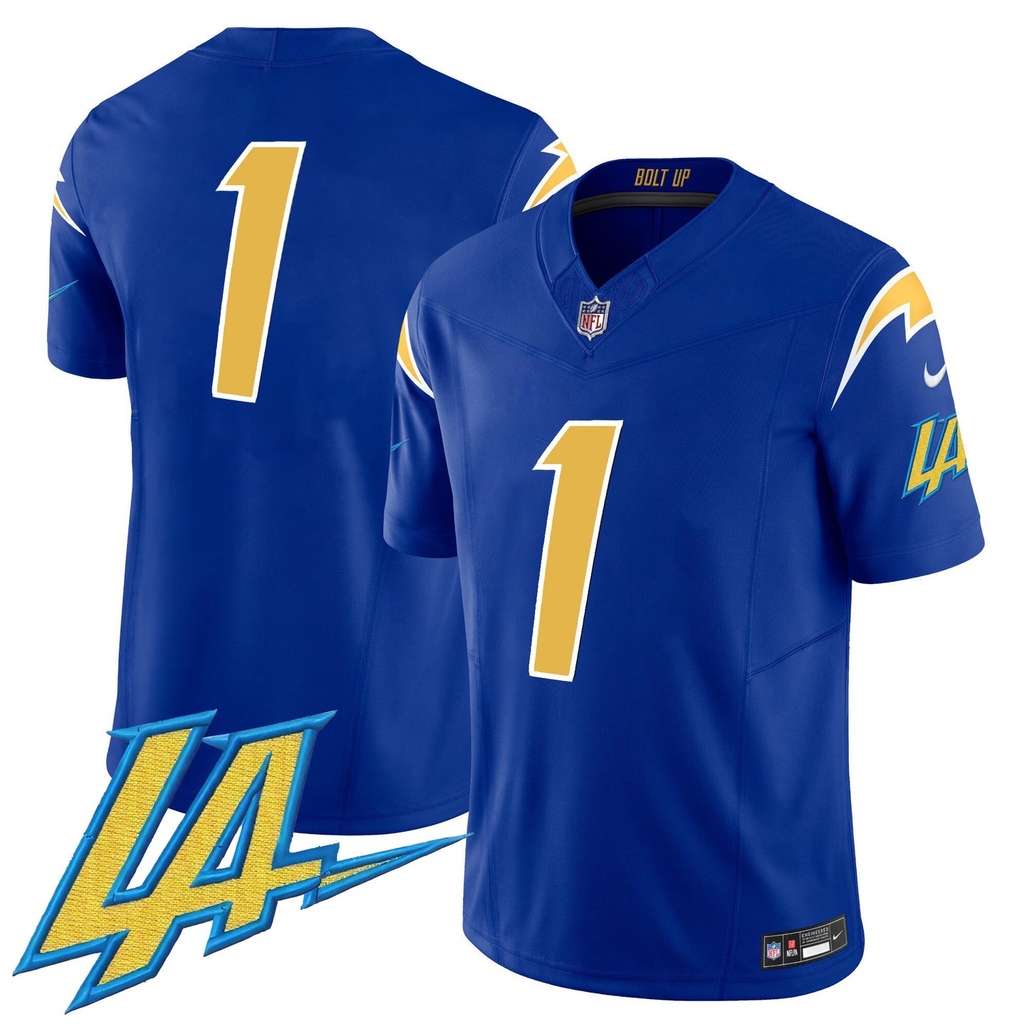 Men's Chargers Vapor Limited Jersey V2 - All Stitched