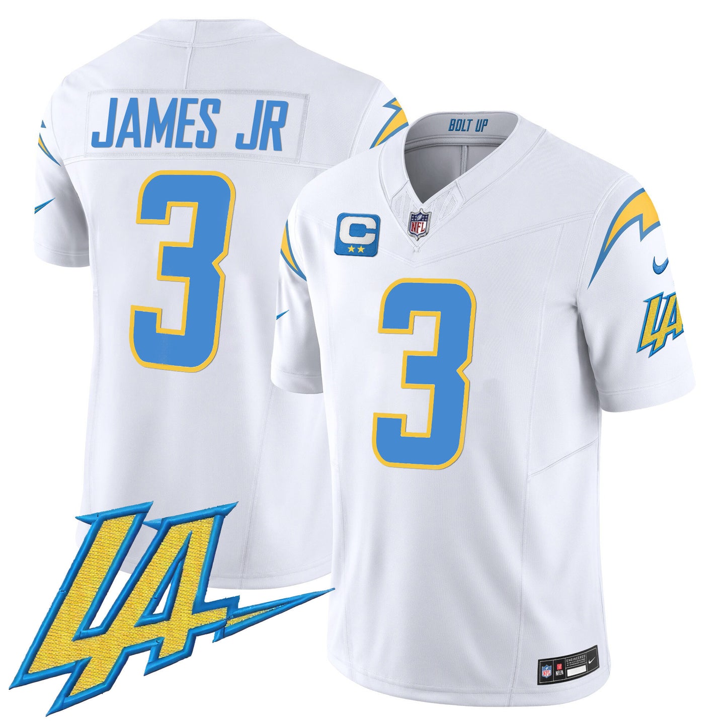Men's Chargers Vapor Limited Jersey V2 - All Stitched