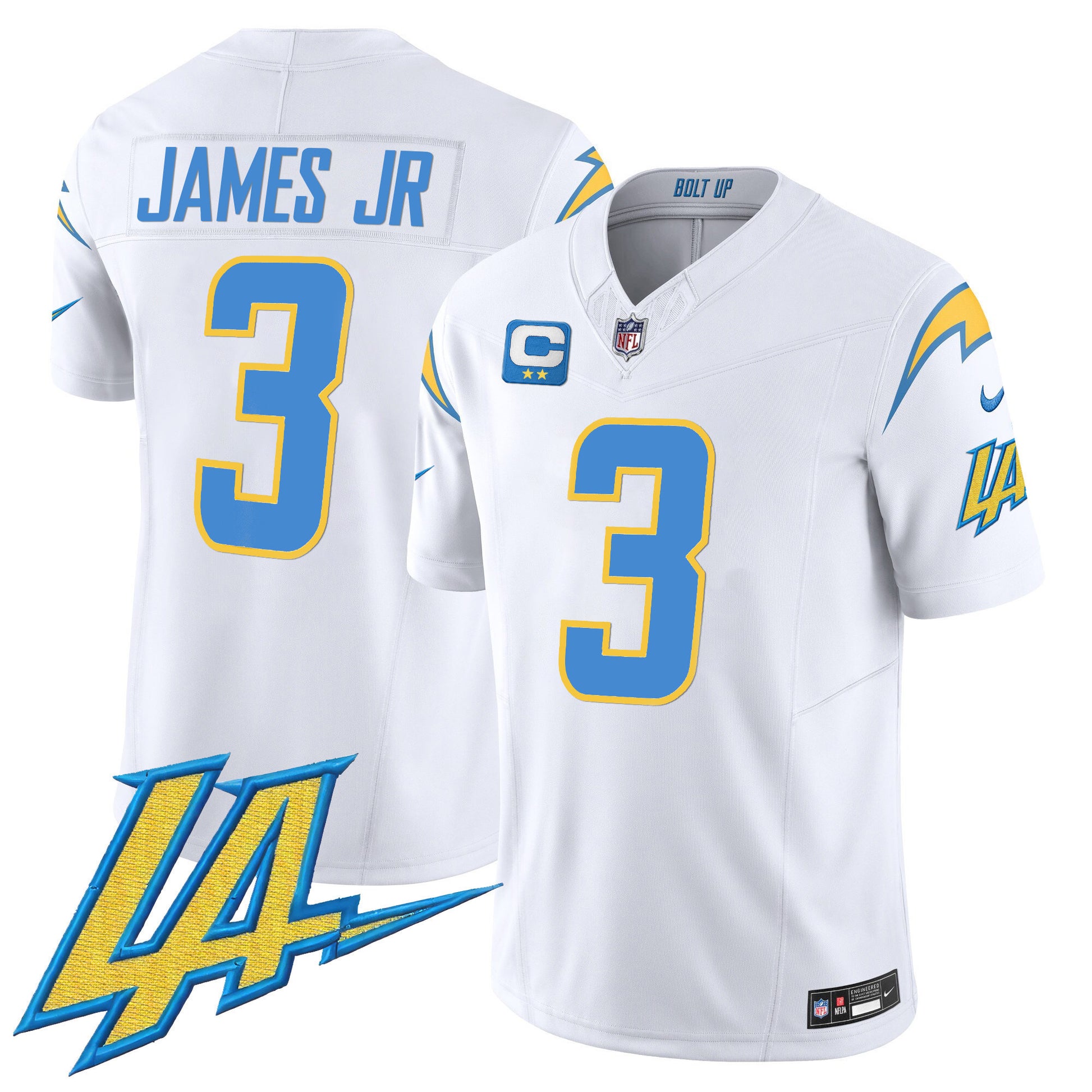 Men's Chargers Vapor Limited Jersey V2 - All Stitched