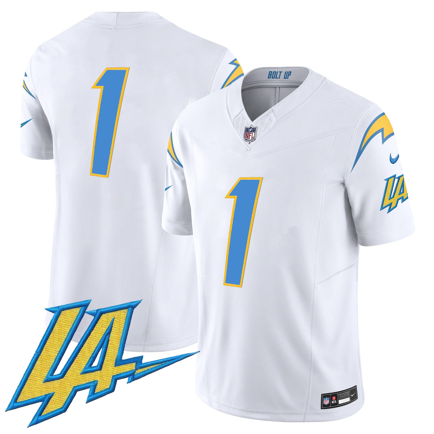 Men's Chargers Vapor Limited Jersey V2 - All Stitched