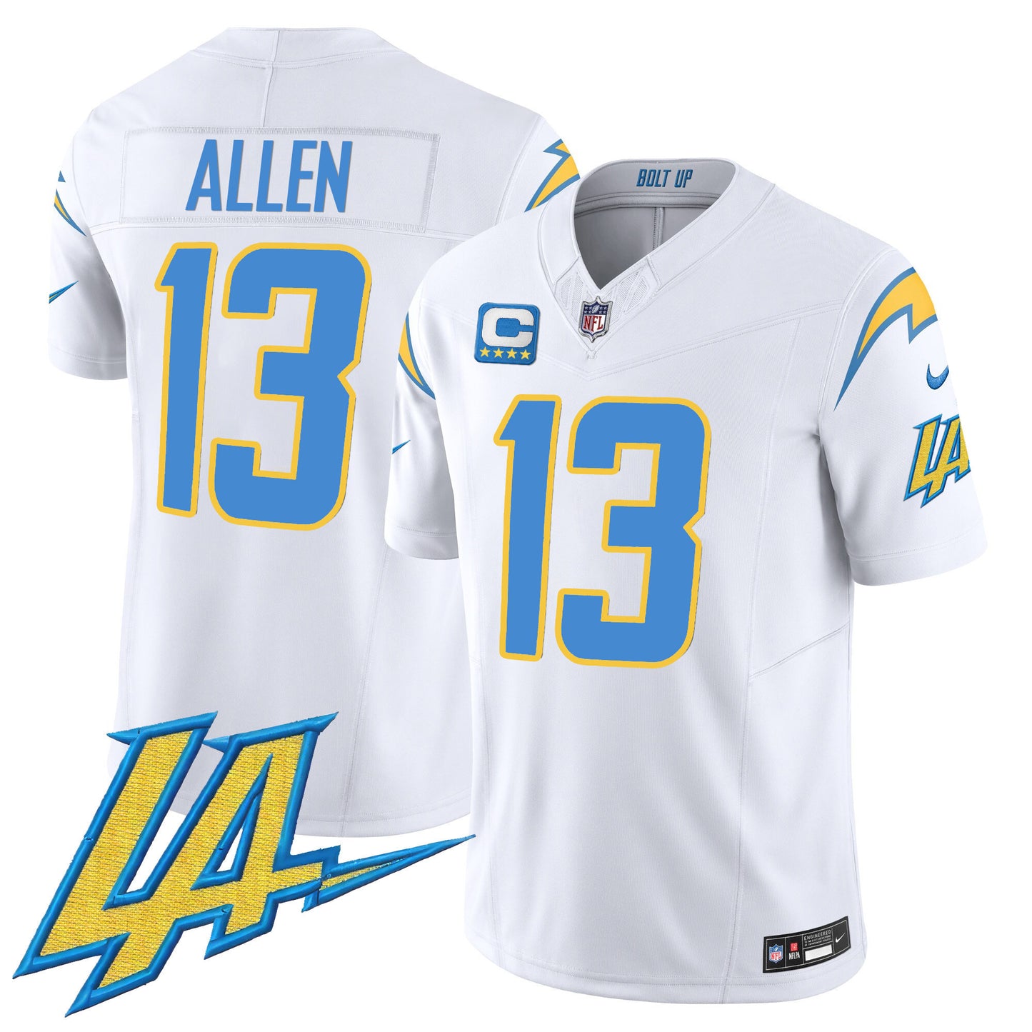 Men's Chargers Vapor Limited Jersey V2 - All Stitched