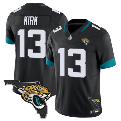 Men's Jacksonville Jaguars Florida Patch Vapor Jersey - All Stitched