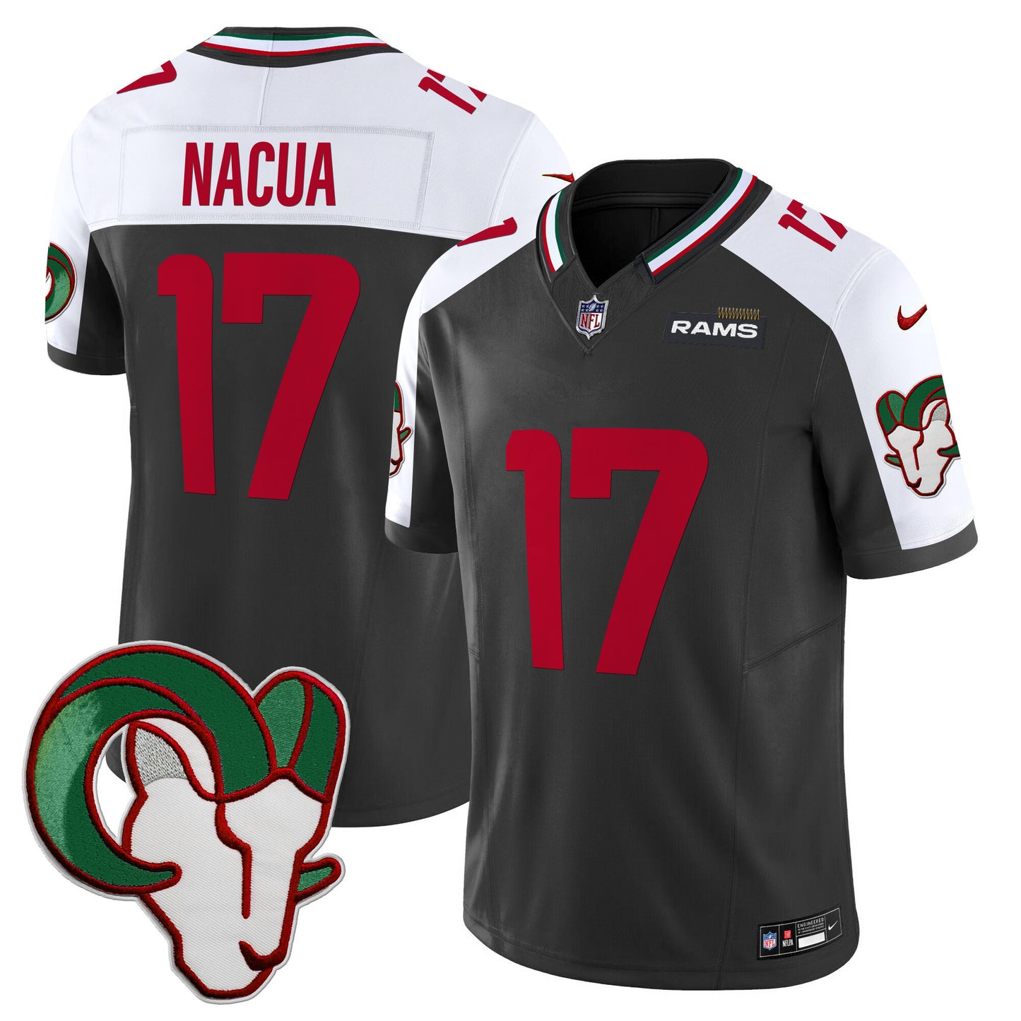 Men's Rams Mexico Vapor Limited Jersey - All Stitched