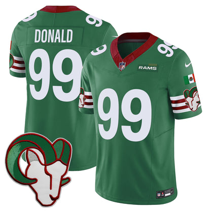 Men's Rams Mexico Vapor Limited Jersey - All Stitched
