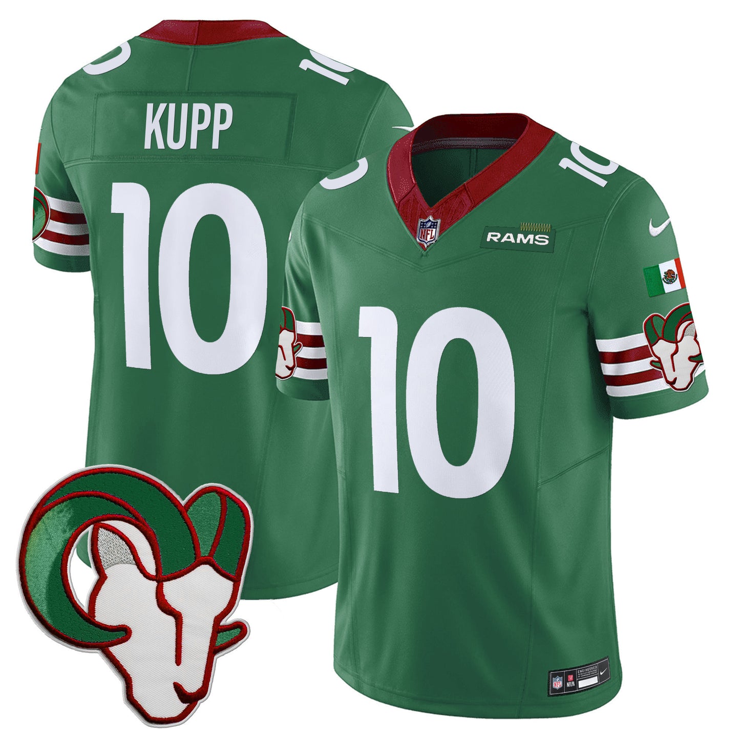Men's Rams Mexico Vapor Limited Jersey - All Stitched