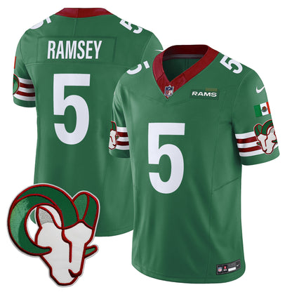 Men's Rams Mexico Vapor Limited Jersey - All Stitched