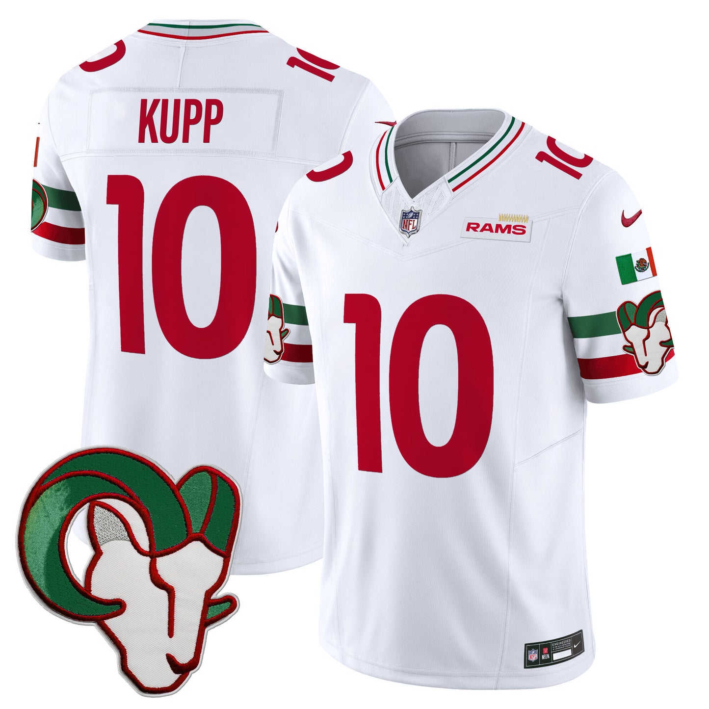Men's Rams Mexico Vapor Limited Jersey - All Stitched