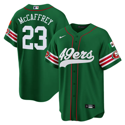 Men's 49ers Mexico Baseball Jersey - All Stitched