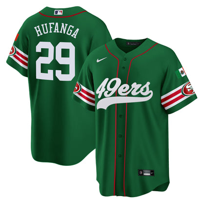 Men's 49ers Mexico Baseball Jersey - All Stitched