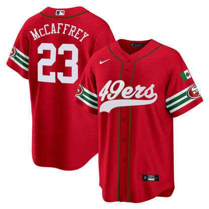 Men's 49ers Mexico Baseball Jersey - All Stitched