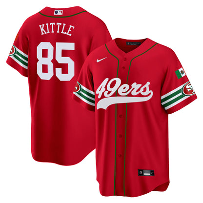 Men's 49ers Mexico Baseball Jersey - All Stitched