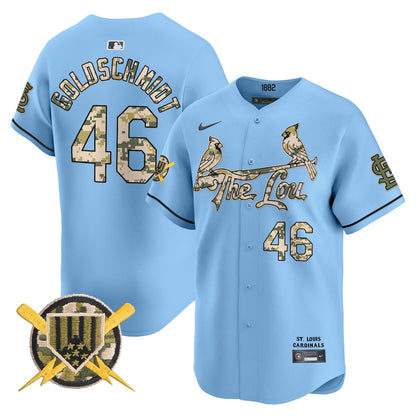 Men's St. Louis Cardinals Armed Forces Day Vapor Premier Limited Jersey - All Stitched